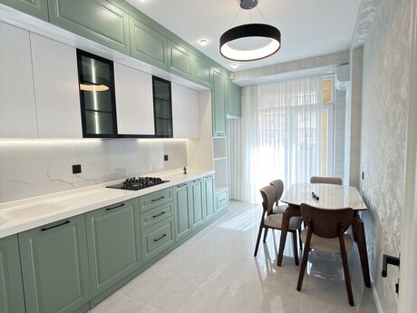 3 otaqlı yeni tikili - Həzi Aslanov m. - 105 m²