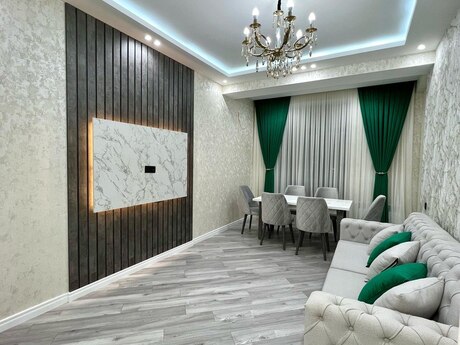 2 otaqlı yeni tikili - Şah İsmayıl Xətai m. - 58 m²