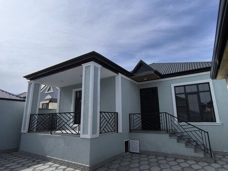 4 otaqlı həyət evi/bağ evi - Binə q. - 120 m²