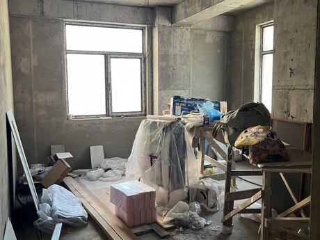 1 otaqlı yeni tikili - Bakıxanov q. - 44 m²