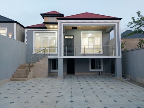 4 otaqlı həyət evi/bağ evi - Hövsan q. - 128 m²