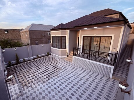 4 otaqlı həyət evi/bağ evi - Masazır q. - 120 m²