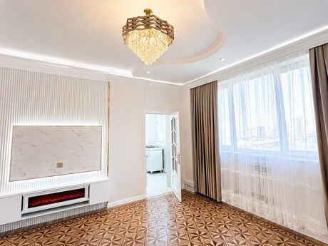 3-комн. новостройка - м. Элмляр Академиясы - 85 м²
