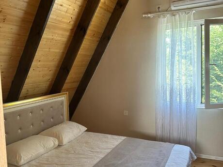 4 otaqlı həyət evi/bağ evi - Qəbələ - 110 m²
