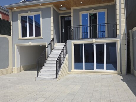 4 otaqlı həyət evi/bağ evi - Binə q. - 120 m²