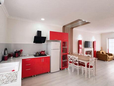2 otaqlı həyət evi/bağ evi - Qəbələ - 150 m²