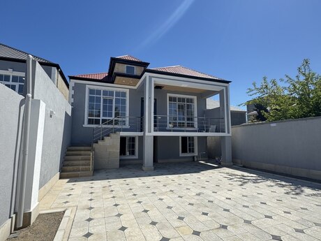 4 otaqlı həyət evi/bağ evi - Hövsan q. - 100 m²