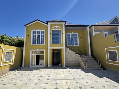 4 otaqlı həyət evi/bağ evi - Hövsan q. - 110 m²