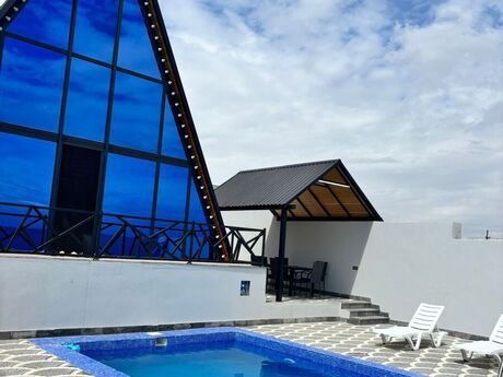 2 otaqlı həyət evi/bağ evi - Göygöl - 100 m²