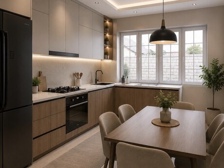 4 otaqlı həyət evi/bağ evi - Kürdəxanı q. - 120 m²