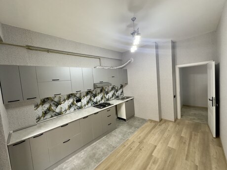 2 otaqlı yeni tikili - Bakıxanov q. - 61 m²