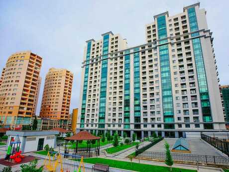 3 otaqlı yeni tikili - İnşaatçılar m. - 135 m²