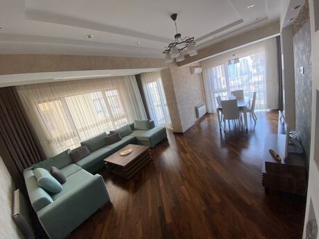 3 otaqlı yeni tikili - Şah İsmayıl Xətai m. - 130 m²