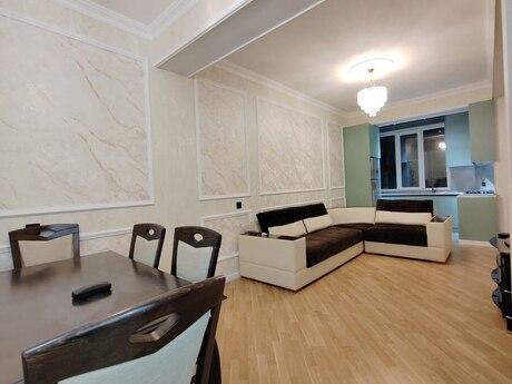 2-комн. новостройка - пос. Ахмедлы - 55 м²