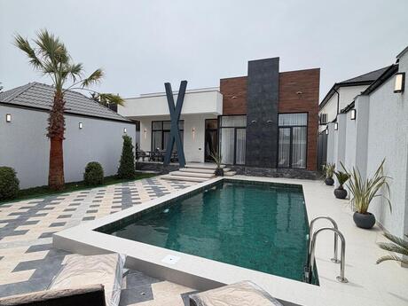 4 otaqlı həyət evi/bağ evi - Mərdəkan q. - 195 m²