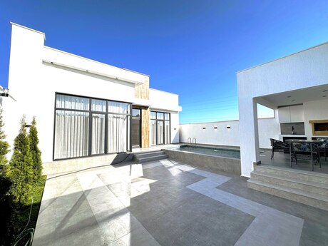 4 otaqlı həyət evi/bağ evi - Mərdəkan q. - 140 m²