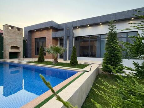 4 otaqlı həyət evi/bağ evi - Mərdəkan q. - 180 m²