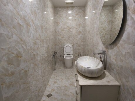 3 otaqlı yeni tikili - Bakıxanov q. - 125 m²