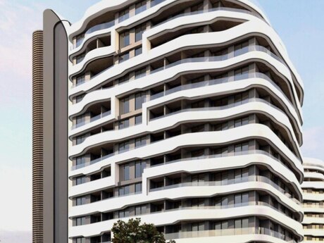 4 otaqlı yeni tikili - Bakıxanov q. - 121 m²