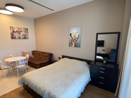 1 otaqlı yeni tikili - Nardaran q. - 50 m²