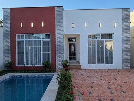 4 otaqlı həyət evi/bağ evi - Şüvəlan q. - 160 m²