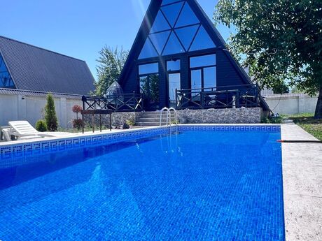 4 otaqlı həyət evi/bağ evi - Qəbələ - 150 m²