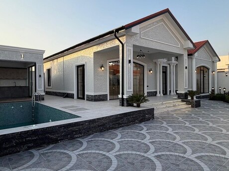 4 otaqlı həyət evi/bağ evi - Mərdəkan q. - 180 m²