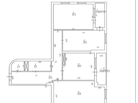 3 otaqlı yeni tikili - Nəsimi r. - 148 m²