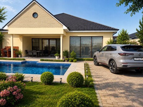 5 otaqlı həyət evi/bağ evi - Mərdəkan q. - 280 m²