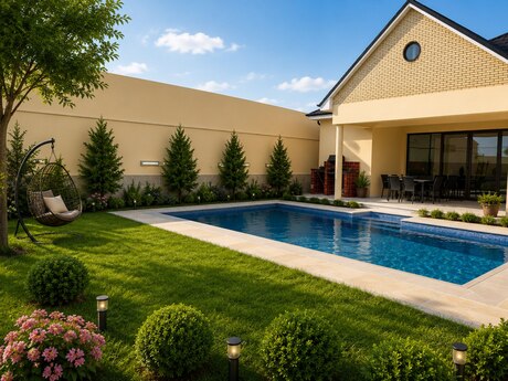 5 otaqlı həyət evi/bağ evi - Mərdəkan q. - 280 m²