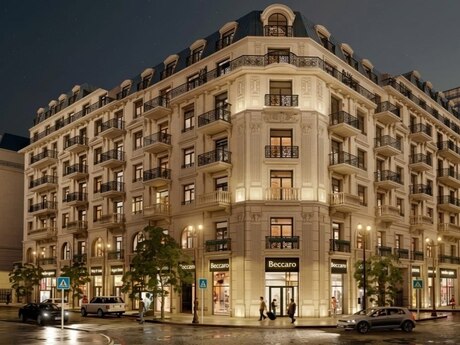 3 otaqlı yeni tikili - Şah İsmayıl Xətai m. - 130 m²