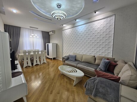 3 otaqlı yeni tikili - Nizami m. - 110 m²