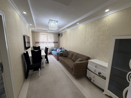 2-комн. новостройка - м. Иншаатчылар - 65 м²
