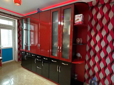 2 otaqlı yeni tikili - İnşaatçılar m. - 96 m²