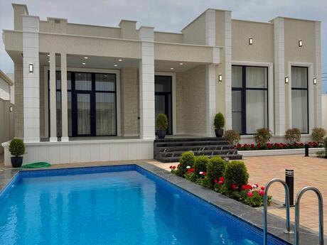 4 otaqlı həyət evi/bağ evi - Mərdəkan q. - 180 m²