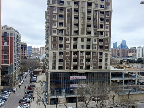 3 otaqlı yeni tikili - Nərimanov r. - 128 m²