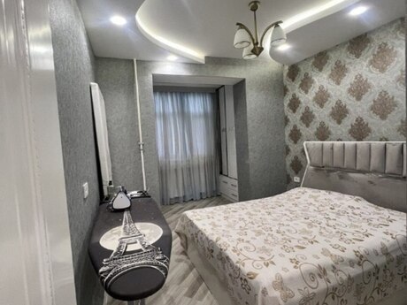 3 otaqlı köhnə tikili - Həzi Aslanov m. - 90 m²