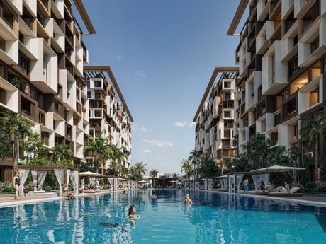 1 otaqlı yeni tikili - Nardaran q. - 40.1 m²