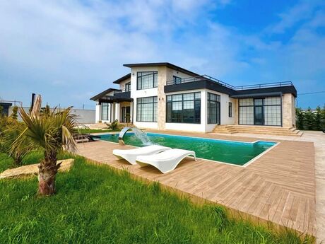 6 otaqlı həyət evi/bağ evi - Bilgəh q. - 600 m²