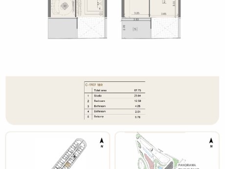 2 otaqlı yeni tikili - Sea Breeze q. - 67.7 m²
