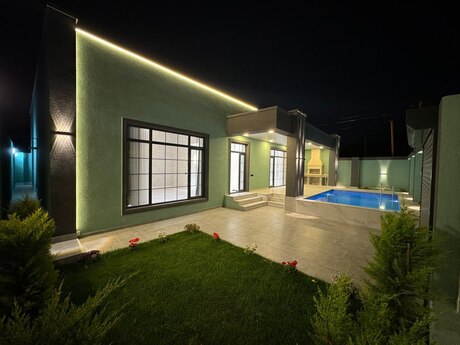 4 otaqlı həyət evi/bağ evi - Xəzər r. - 160 m²