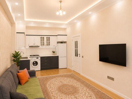 2 otaqlı yeni tikili - Qara Qarayev m. - 50 m²