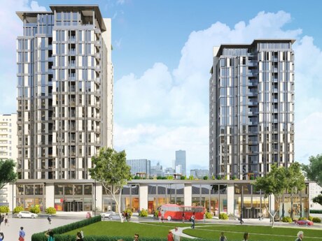 1-комн. новостройка - м. Низами - 72 м²