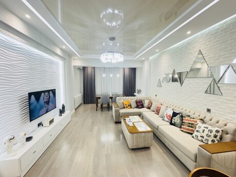 2 otaqlı yeni tikili - Şah İsmayıl Xətai m. - 78 m²