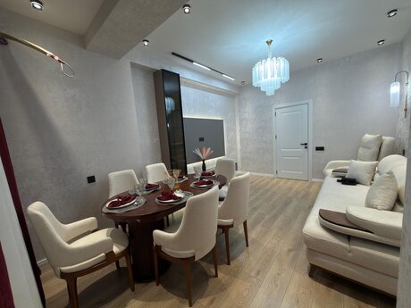 3 otaqlı yeni tikili - Həzi Aslanov m. - 77 m²