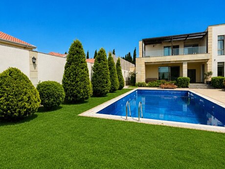 5 otaqlı həyət evi/bağ evi - Mərdəkan q. - 220 m²