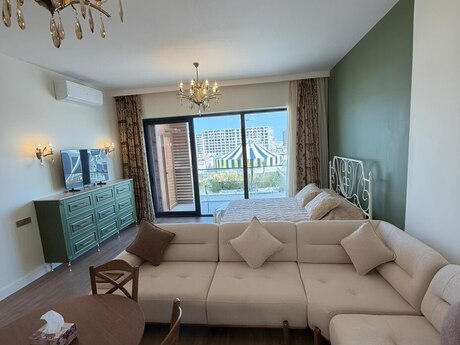 1 otaqlı yeni tikili - Nardaran q. - 60 m²
