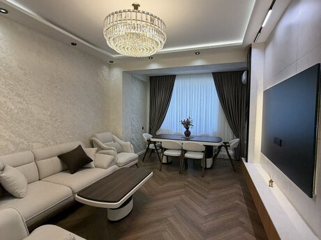 3 otaqlı yeni tikili - Həzi Aslanov m. - 105 m²