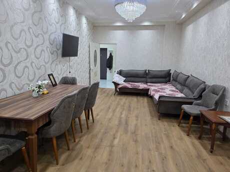 3 otaqlı yeni tikili - Şah İsmayıl Xətai m. - 120 m²