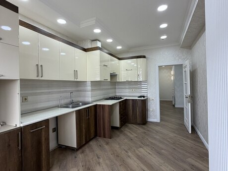 3 otaqlı yeni tikili - İnşaatçılar m. - 90 m²